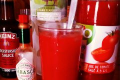Cocktail au jus de tomate et vodka : Bloody Mary